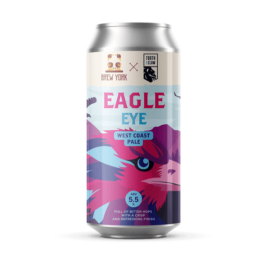 Brew York Eagle Eye - West Coast IPA 5.5% 440ml