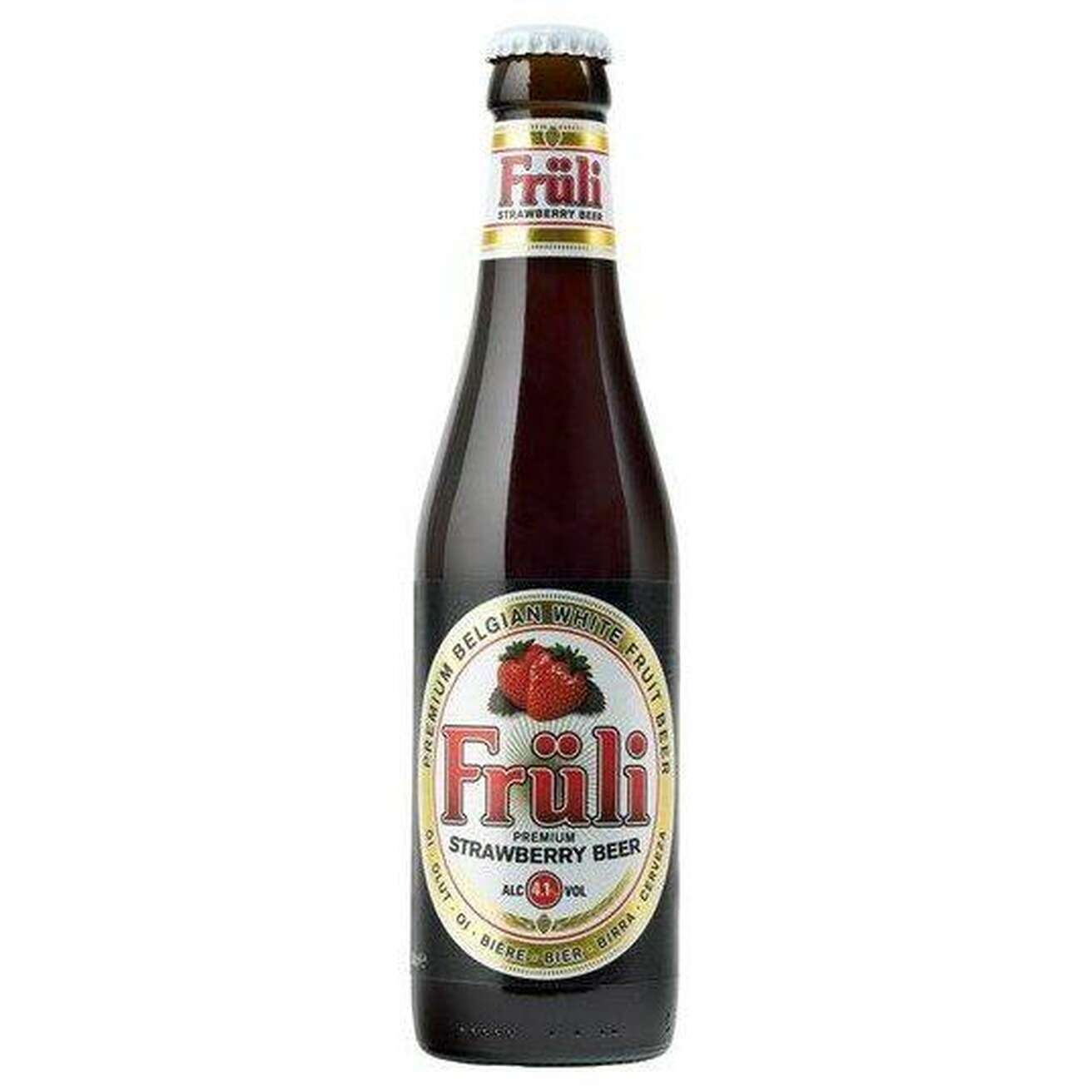 Fruli Strawberry Belgian Fruit Beer - 4.1% 330ml - York Beer Shop