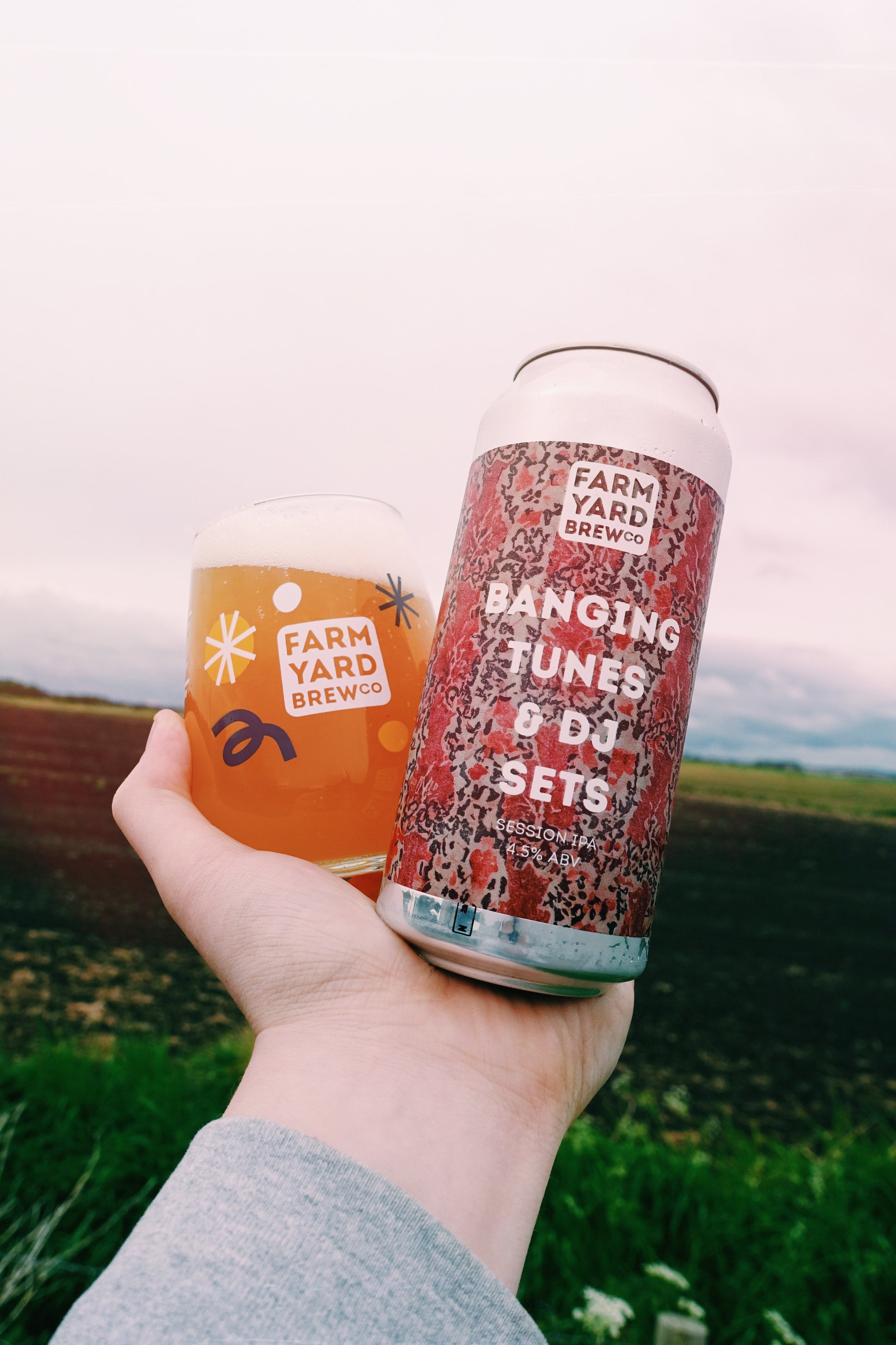 Farm Yard Brew Co Bangin Tunes & DJ Sets - Session IPA 4.5% 440ml - York Beer Shop