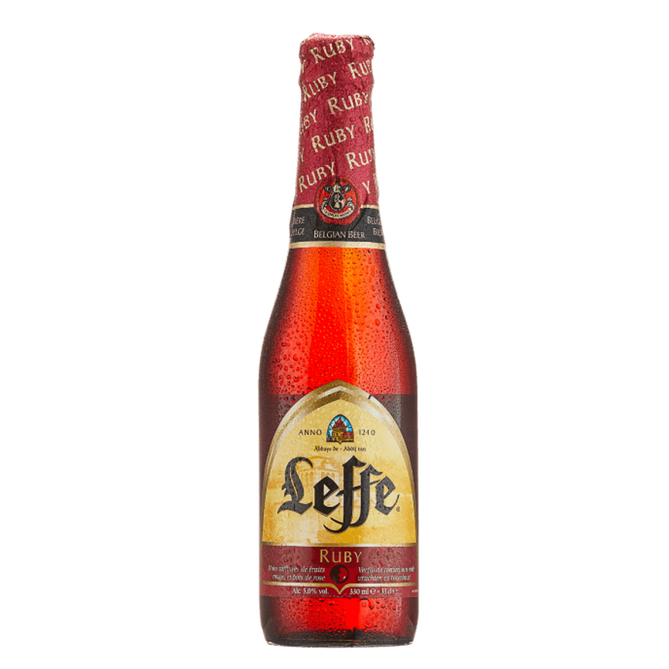 Leffe Ruby - Belgian Abbey with Forest Fruits 5.0% 330ml - York Beer Shop