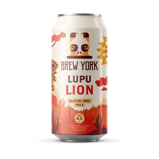 Brew York Lupu Lion - American Pale Ale (GF) 5% 440ml