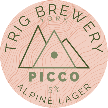 Trig Brewery Picco - Alpine Lager 5% 440ml