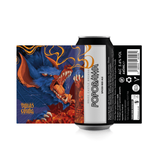 Brass Castle Popobawa - Spiced Red Ale 5.6% 440ml