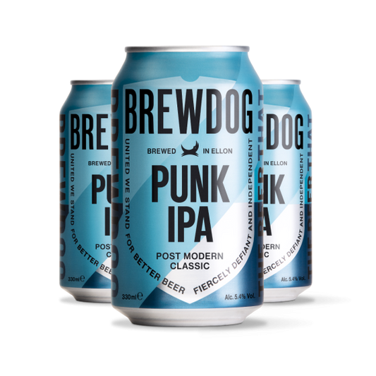 Brewdog Punk IPA - Bold, Hoppy, Tropical 5.4% 330ml x 4