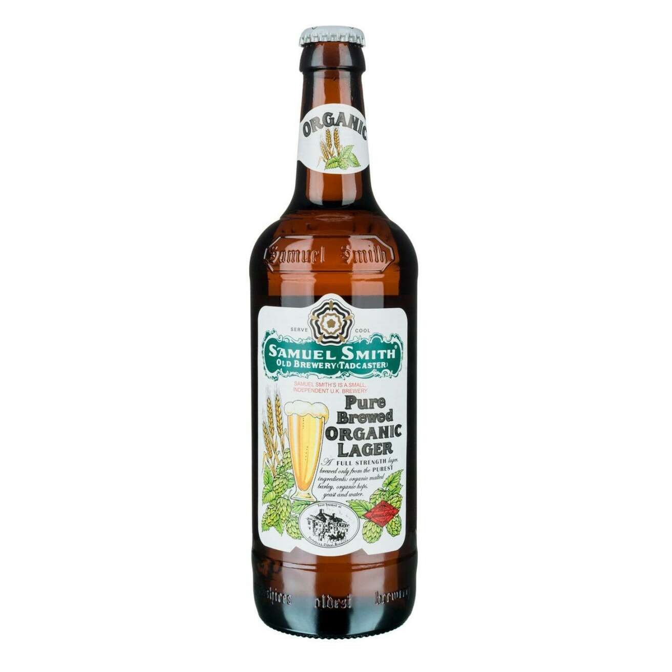 Sam Smiths Pure Brewed Organic Lager - 5% 550ml