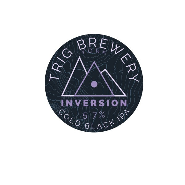 Trig Inversion Cold Black IPA 5.7% 440ml - York Beer Shop