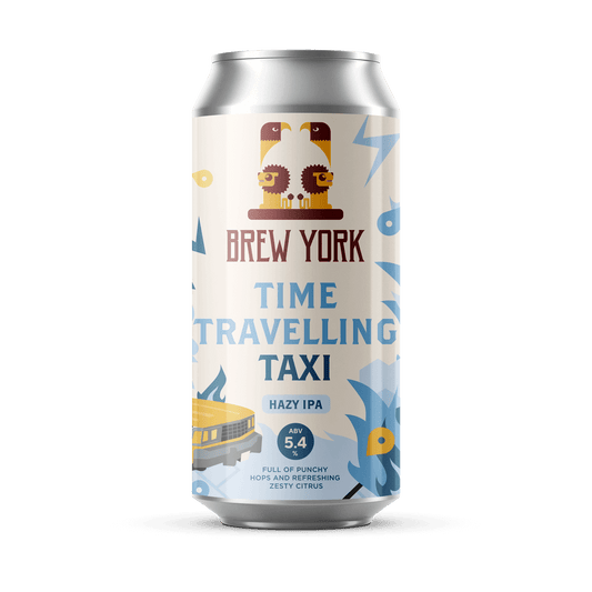 Brew York Time Travelling Taxi - DDH Pale 5.4% 440ml