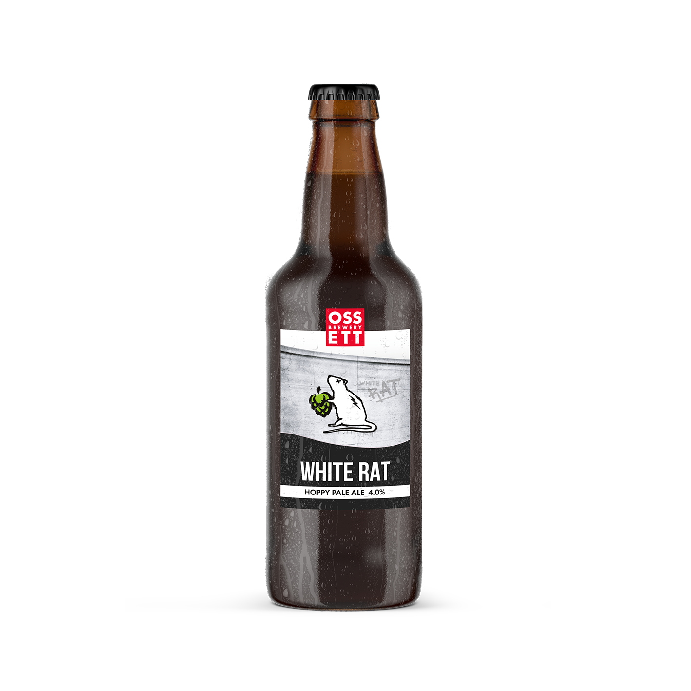 Ossett Brewery White Rat - Hoppy Pale Ale 4.0% 500ml - York Beer Shop