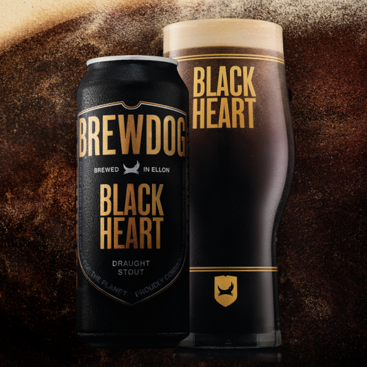 Brewdog Black Heart - 21st Century Stout 4.1% 440ml x 4