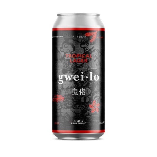 Gwei-Lo Tropical Lager - 4.2% 440ml