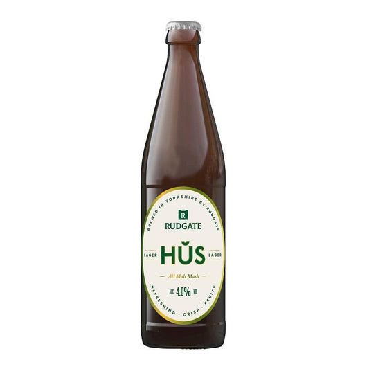 Rudgate HUS - Session Lager 4.0% 500ml