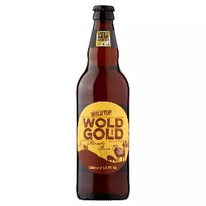 Wold Top Wold Gold - Golden Wheat Style Beer 4.8% 500ml