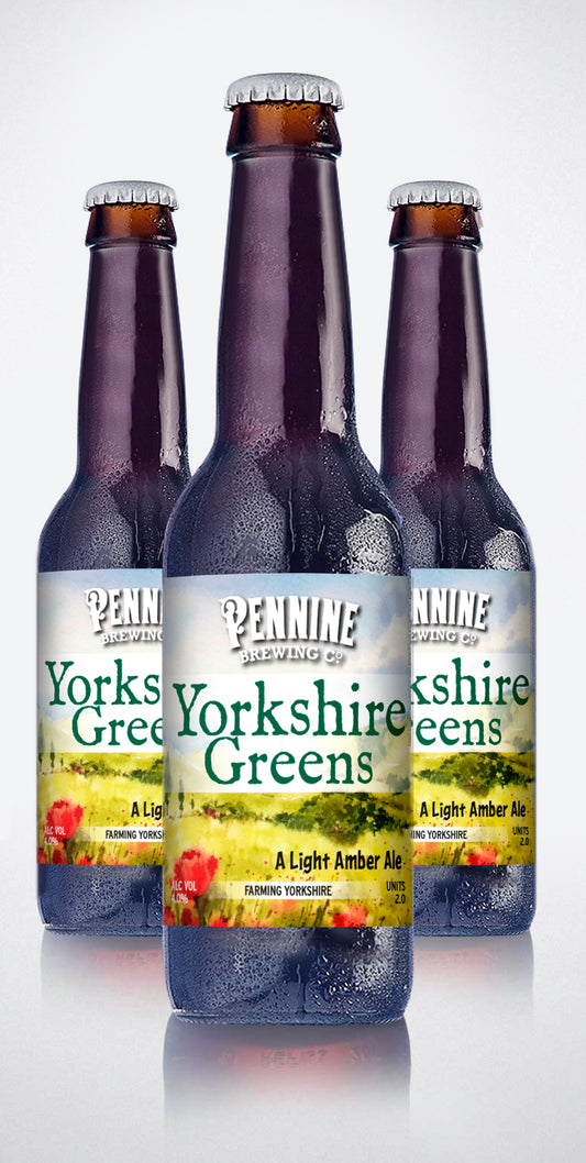 Pennine Yorkshire Greens - Dark Amber 3.9% 500ml